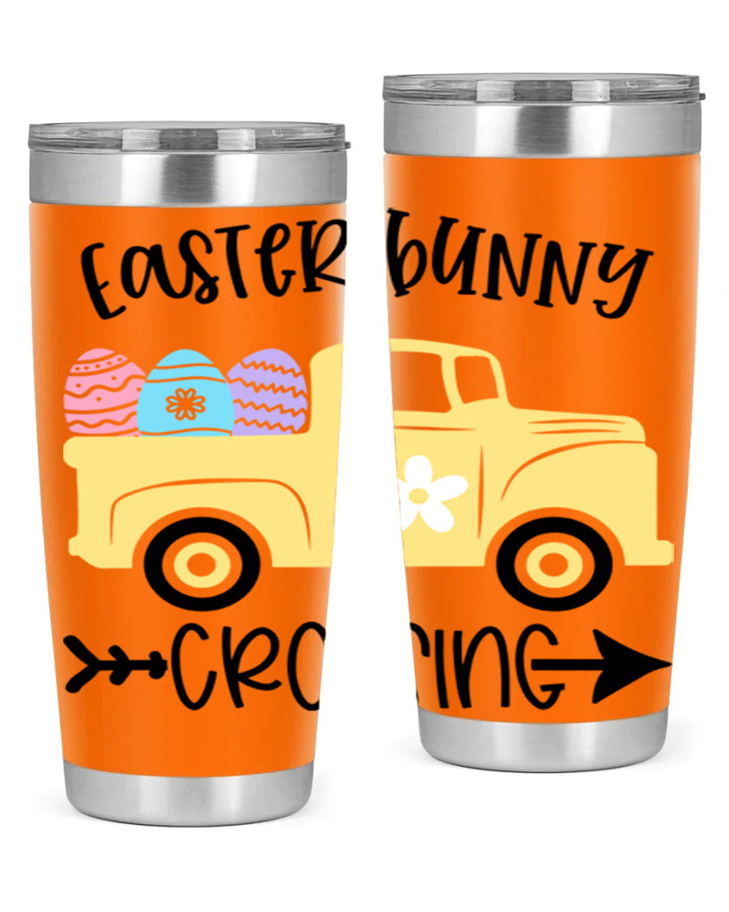 easter bunny crossing 59#- easter- Tumbler