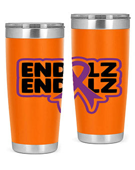 end alz 135#- alzheimers- Tumbler