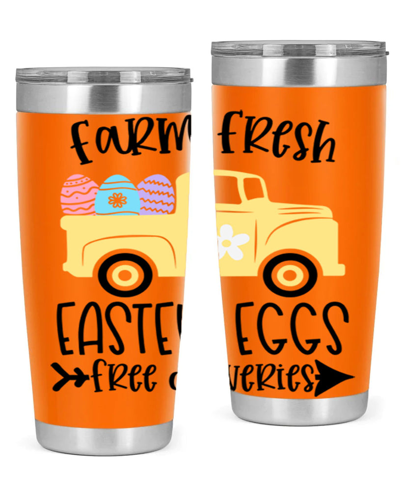 farm fresh easter eggs 46#- easter- Tumbler