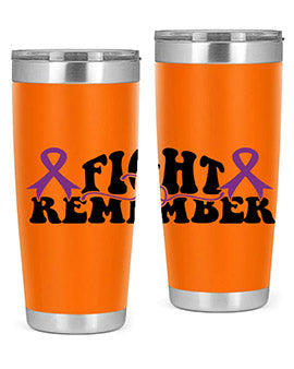 fight to remember 144#- alzheimers- Tumbler