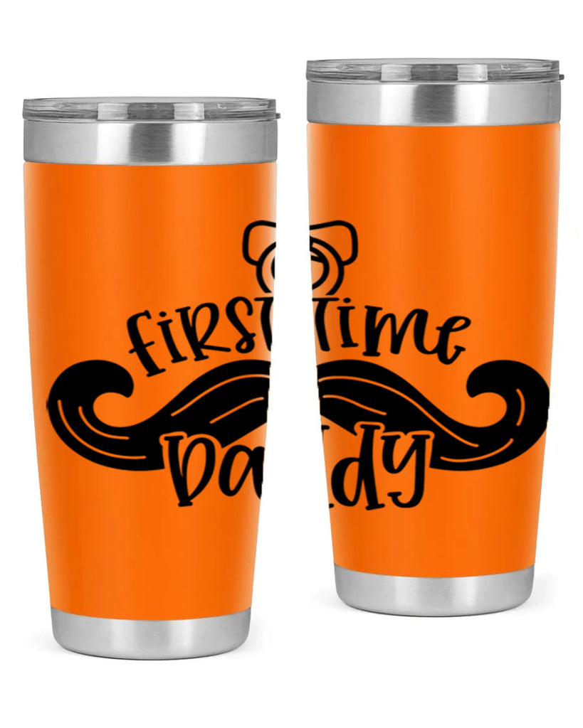 first time daddy 51#- fathers day- Tumbler