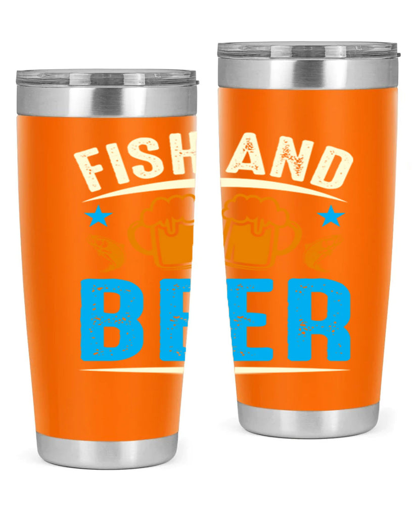 fish and beer 114#- beer- Tumbler