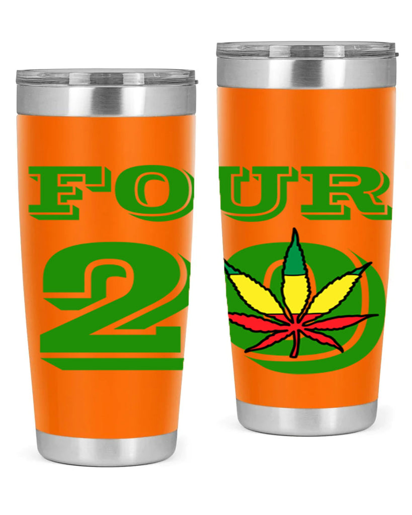 four twenty 87#- marijuana- Tumbler