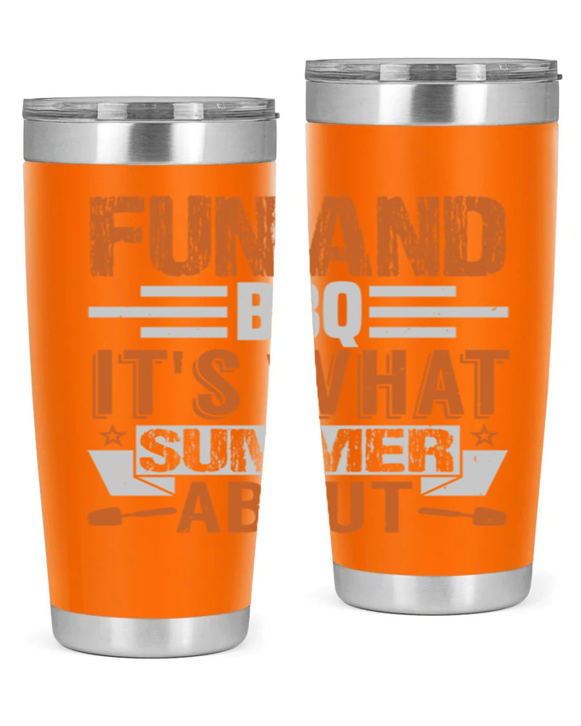 fun and bbq 44#- bbq- Tumbler