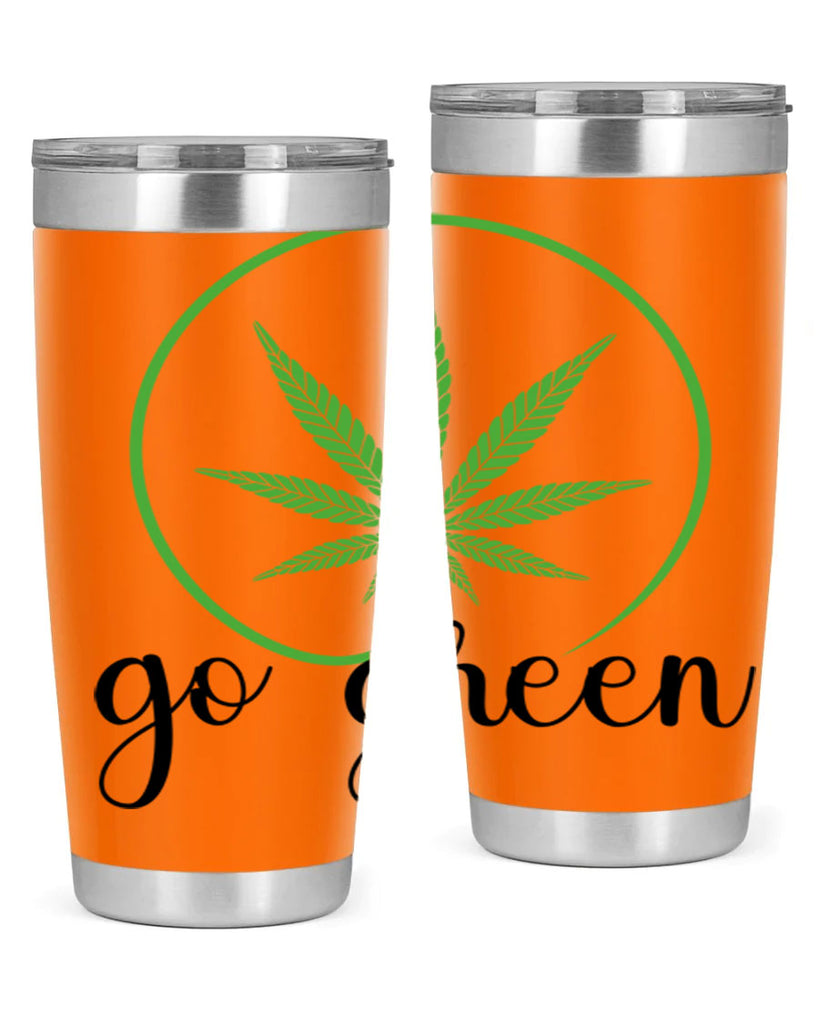 go green cannabis 92#- marijuana- Tumbler