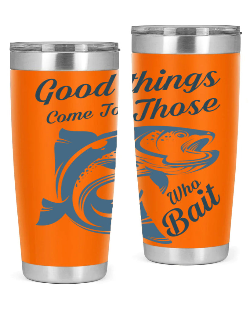 good things 127#- fishing- Tumbler