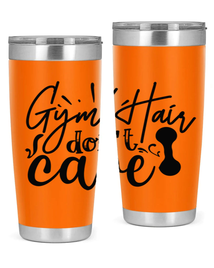 gym hair dont care 43#- gym- Tumbler