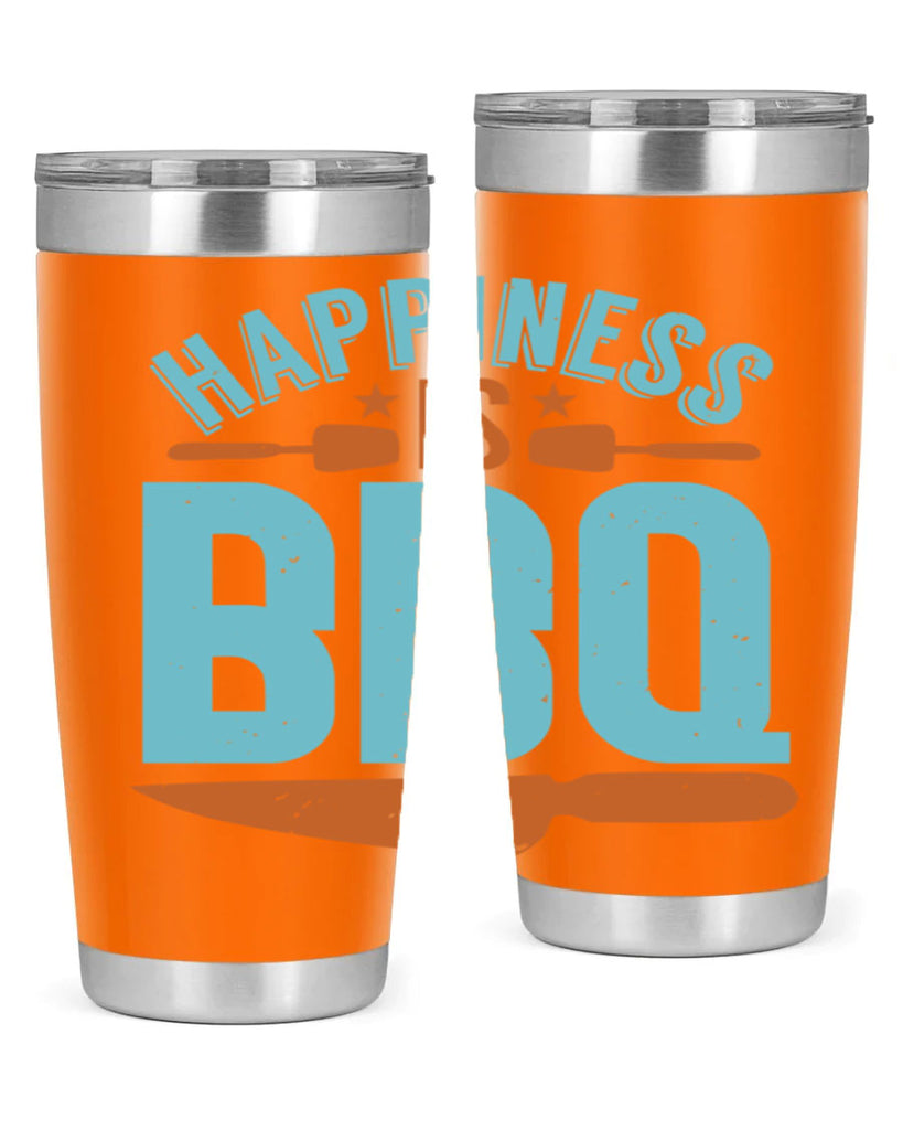 happiness is bbq 43#- bbq- Tumbler