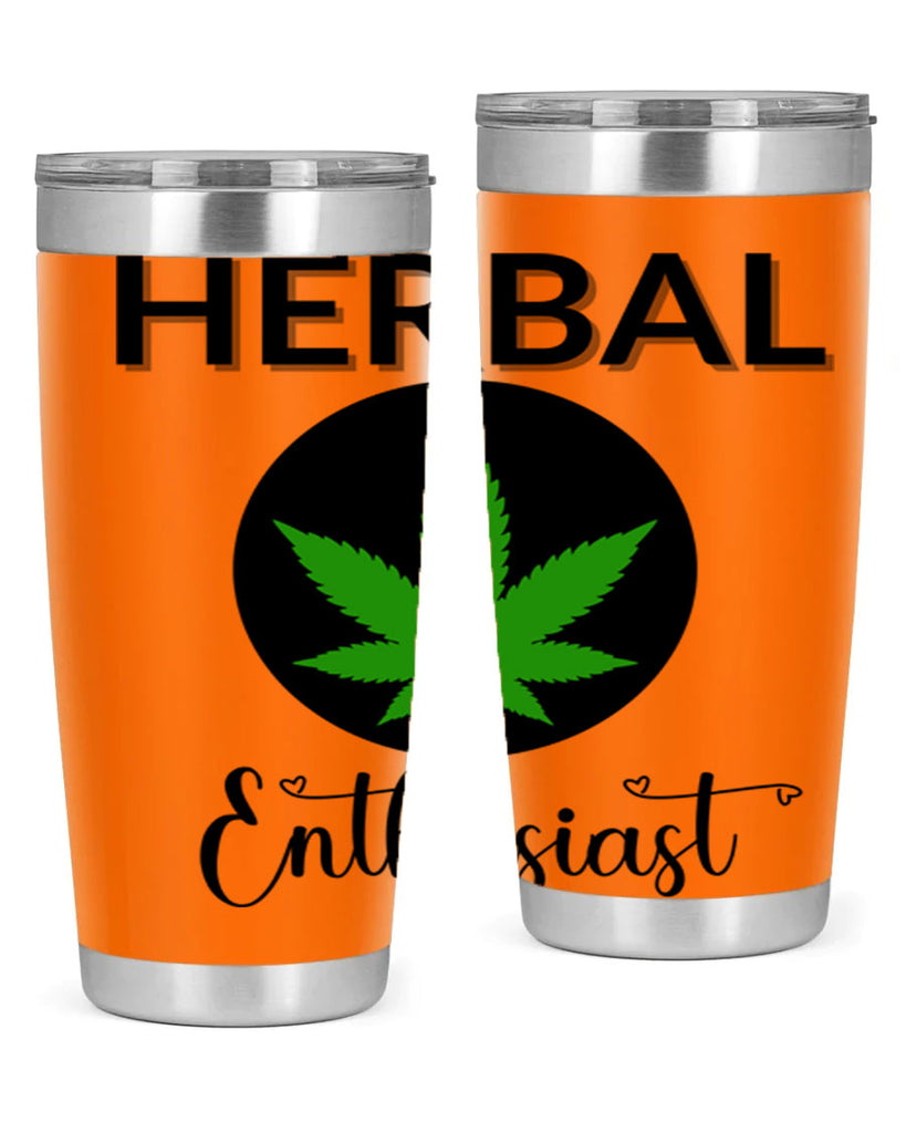 herbal enthusiast 109#- marijuana- Tumbler