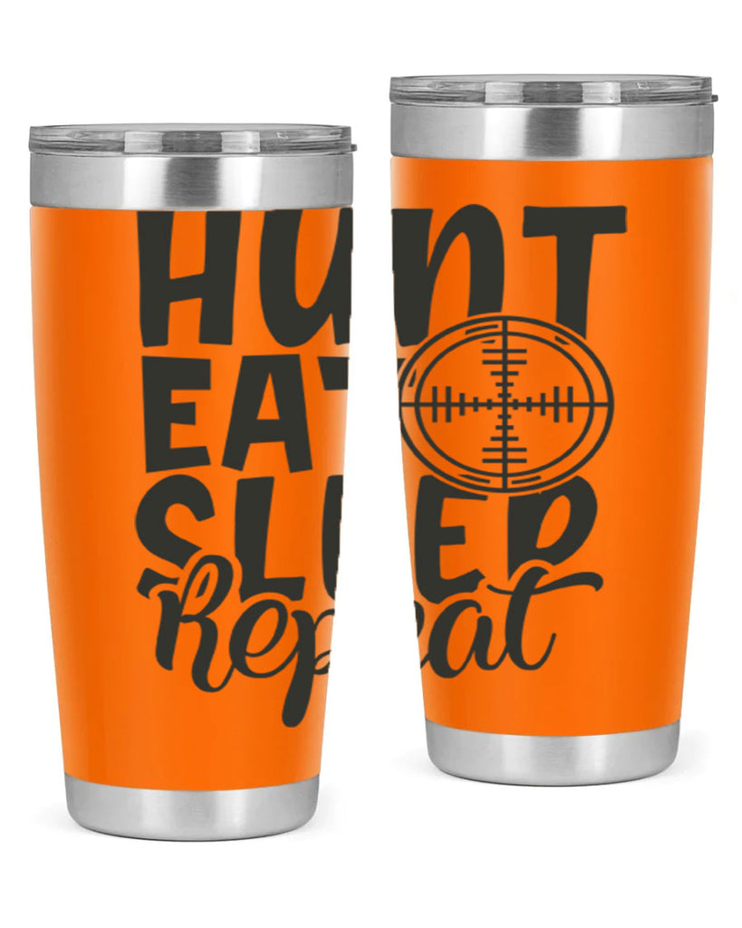 hunt eat sleep repeat 11#- hunting- Tumbler