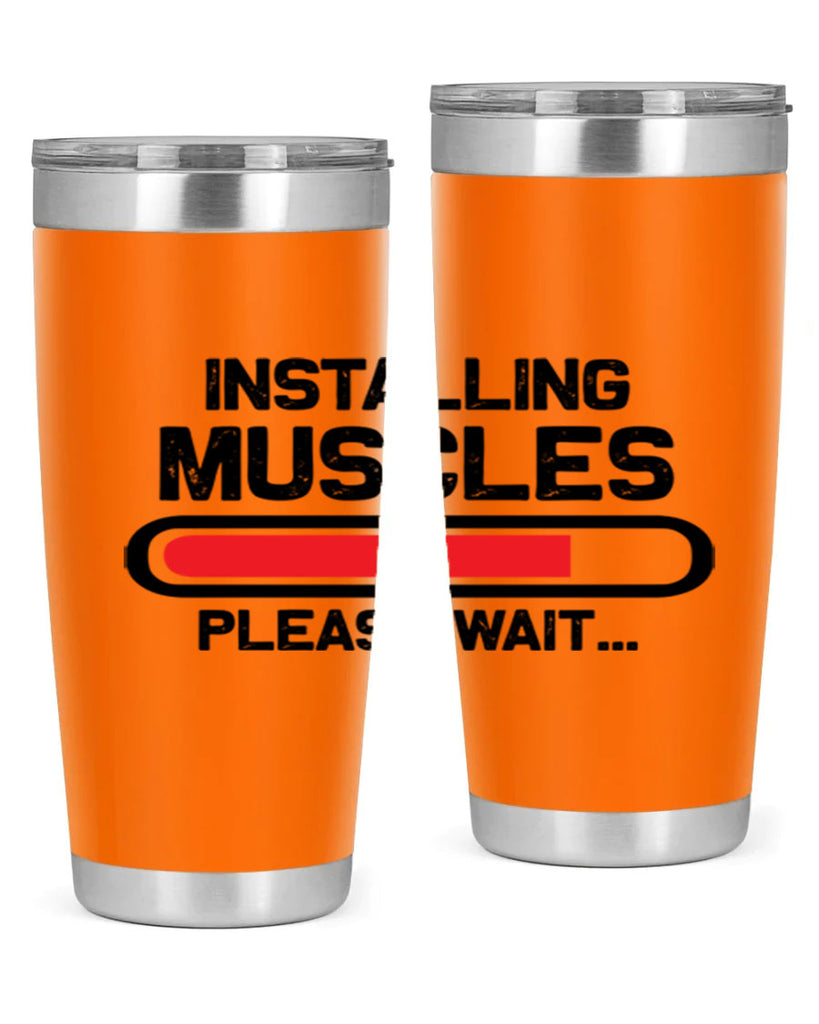 installing muscles please wait 7#- gym- Tumbler