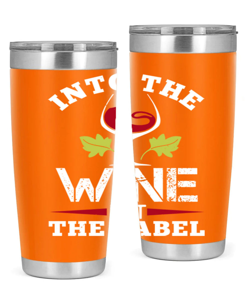 into the wine not the label 132#- wine- Tumbler