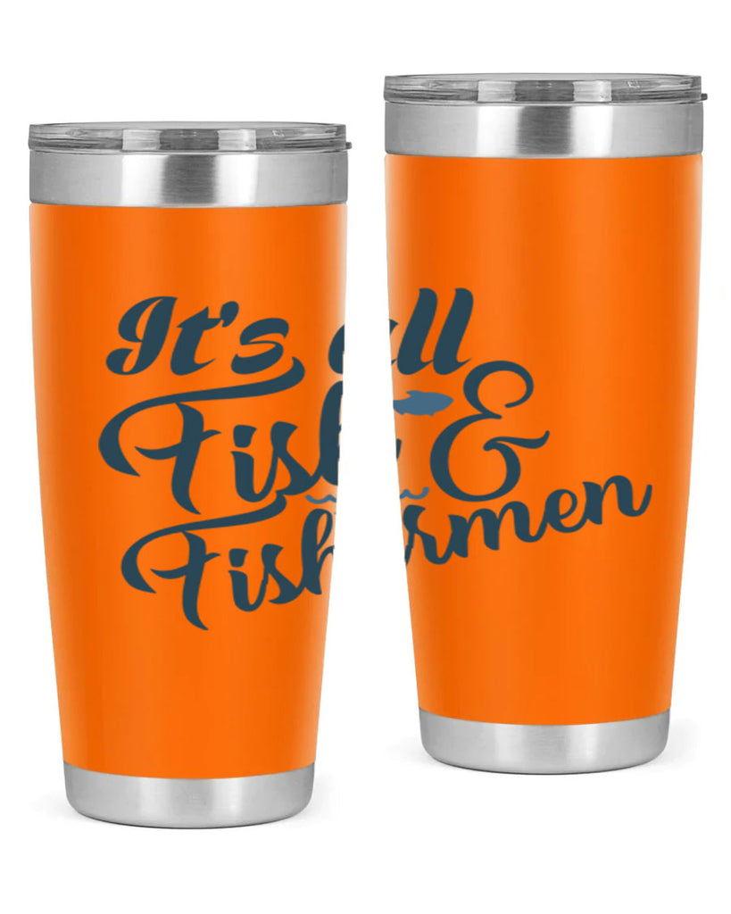 its all fish 80#- fishing- Tumbler