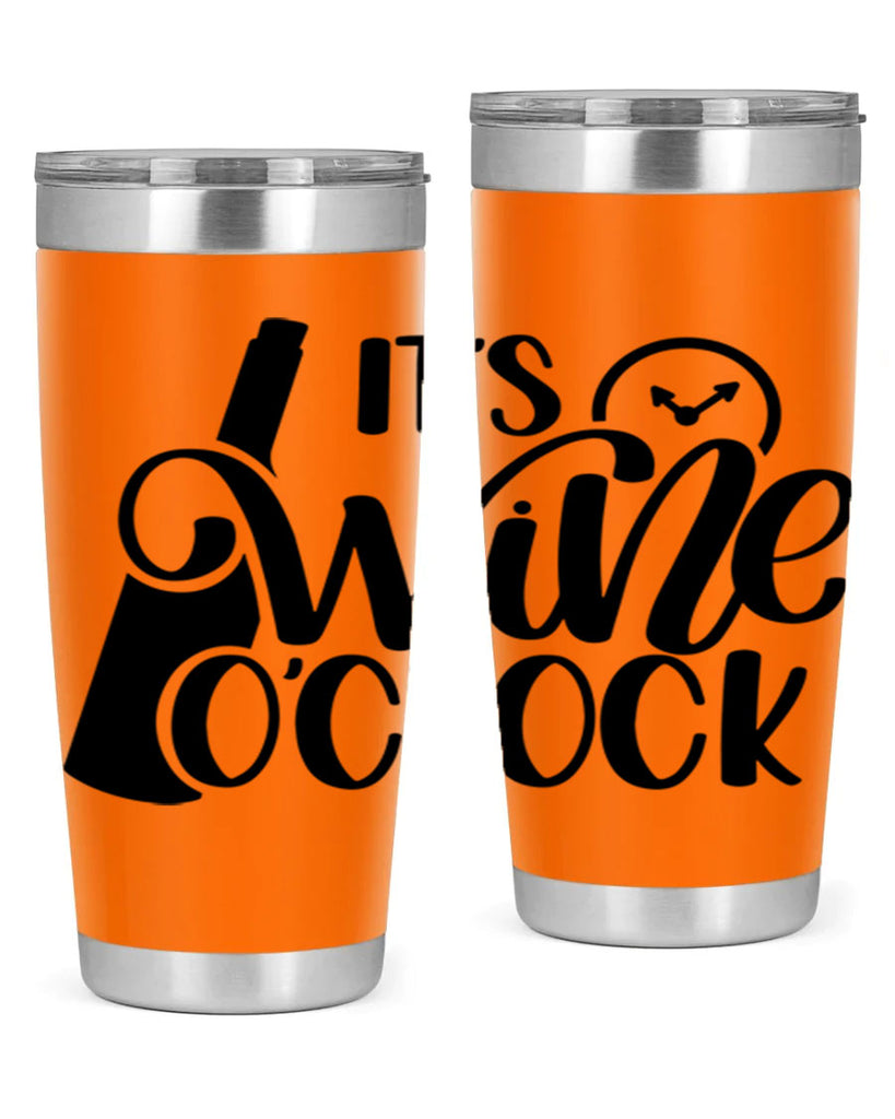 its wine oclock 47#- wine- Tumbler