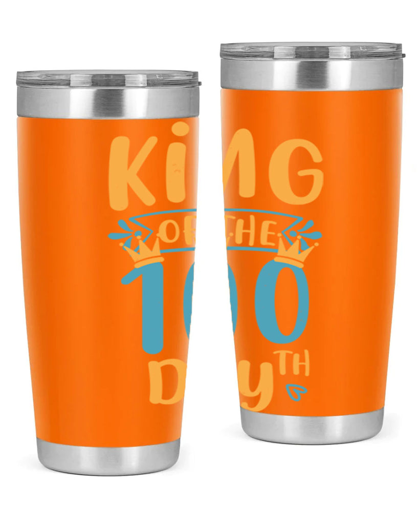 king of the th day 3#- 100 days of school- Tumbler