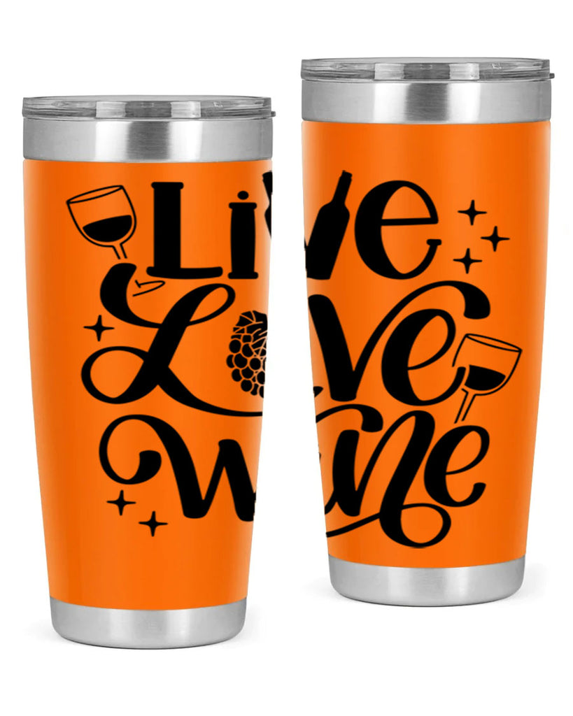 live love wine 43#- wine- Tumbler