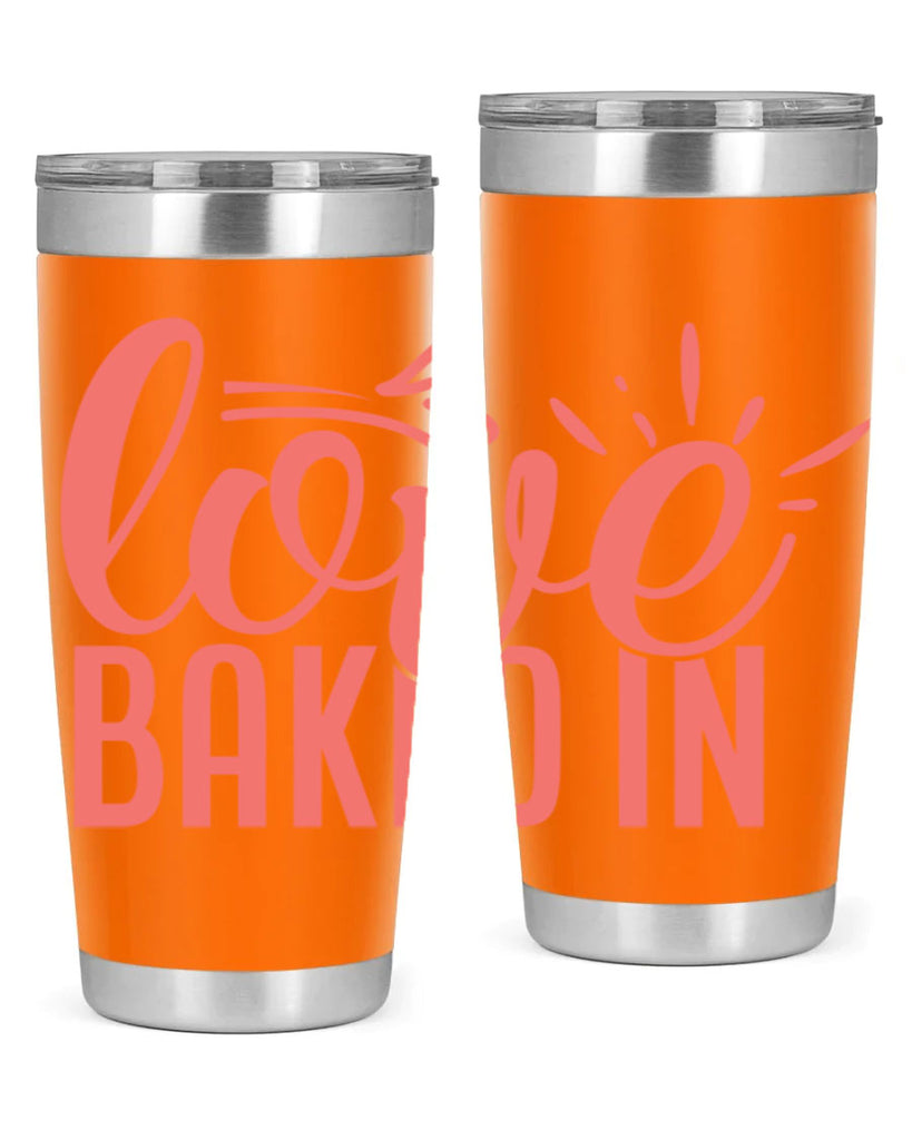 love baked in 13#- kitchen- Tumbler