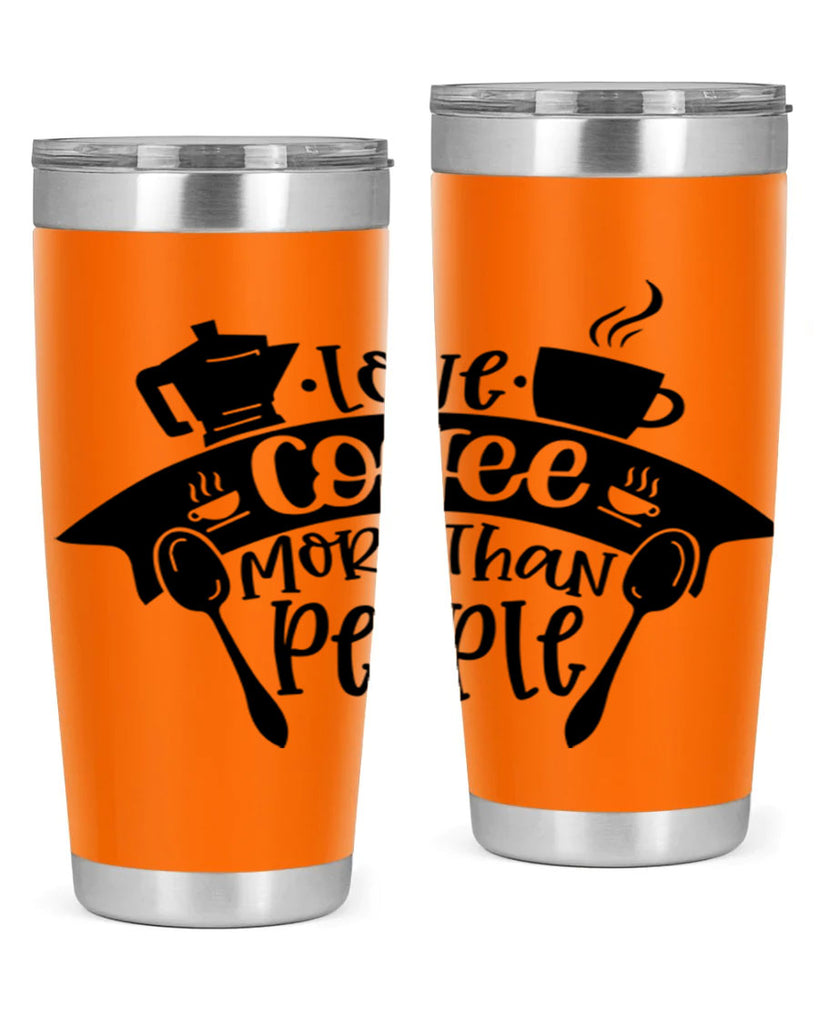 love coffee more than people 70#- coffee- Tumbler