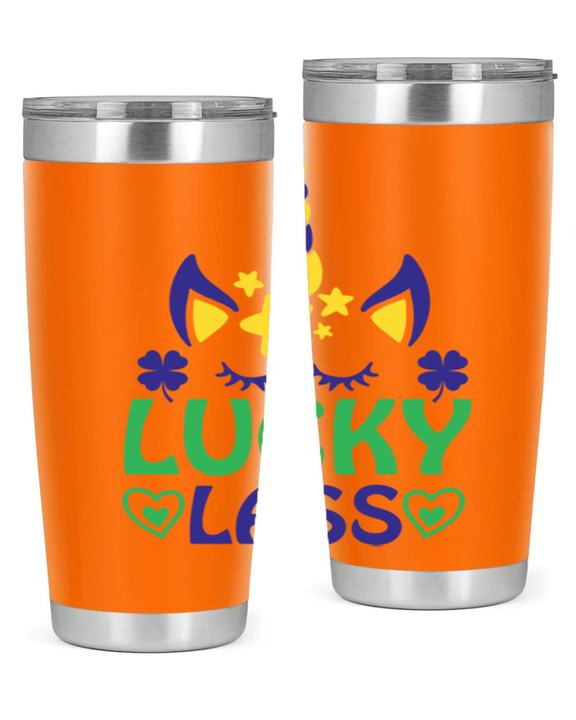 lucy lass 11#- mardi gras- Tumbler