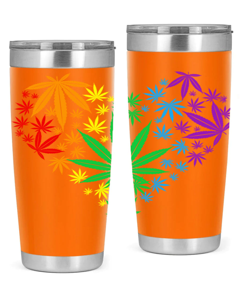 marijuana heart 200#- marijuana- Tumbler