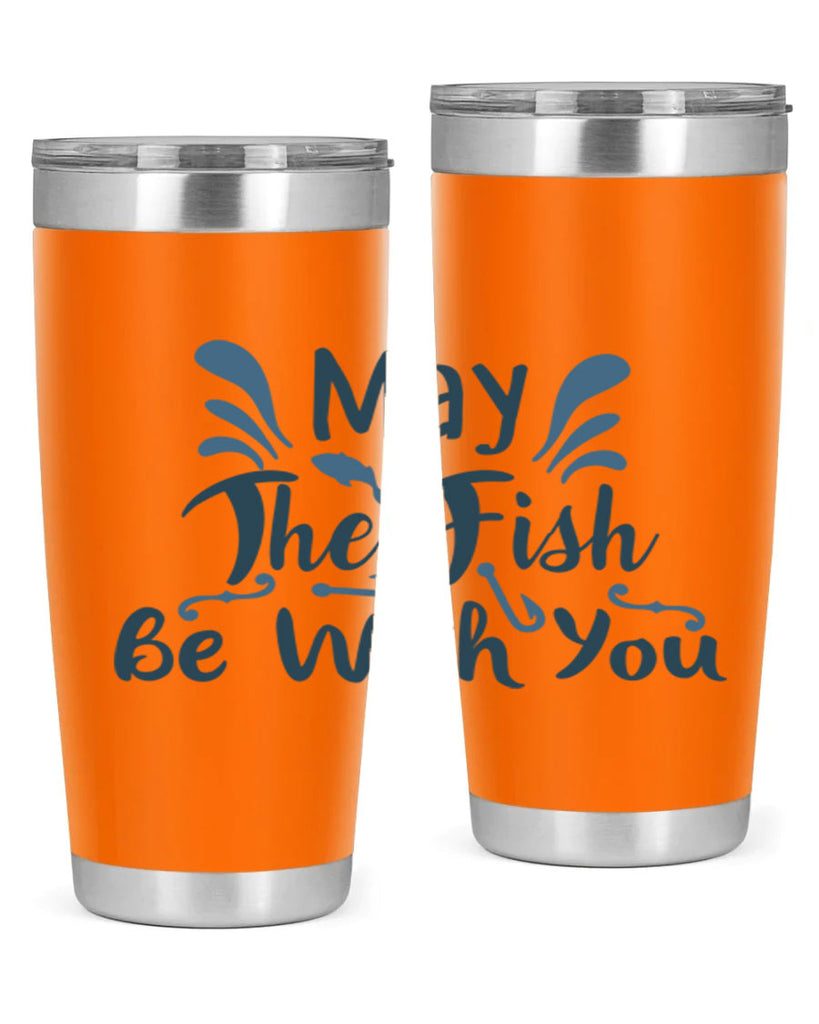 may the fish 54#- fishing- Tumbler