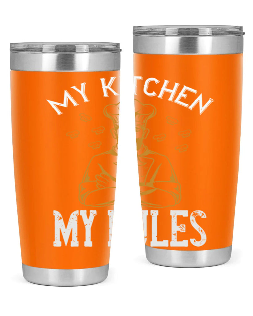 my kitchen my rules 15#- cooking- Tumbler