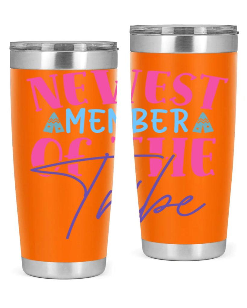 newest member of the tribe Style 211#- baby- tumbler