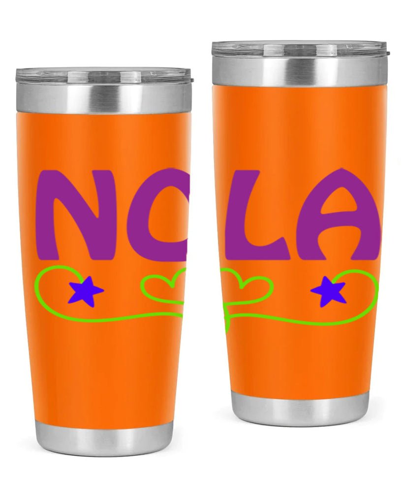 nola 5#- mardi gras- Tumbler