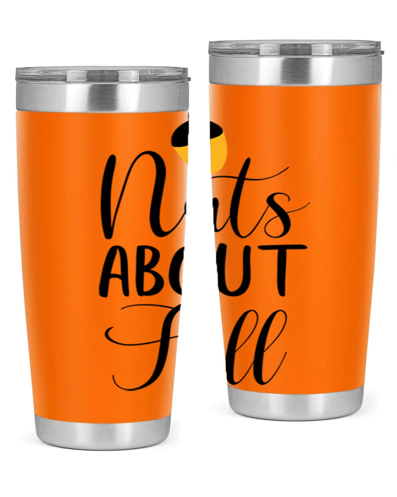 nuts about fall 445#- fall- Tumbler