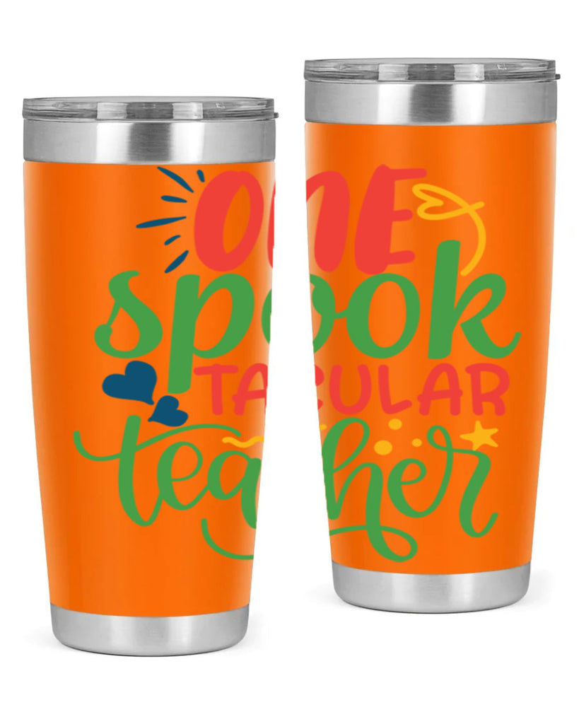 one spook tacular teacher Style 159#- teacher- tumbler