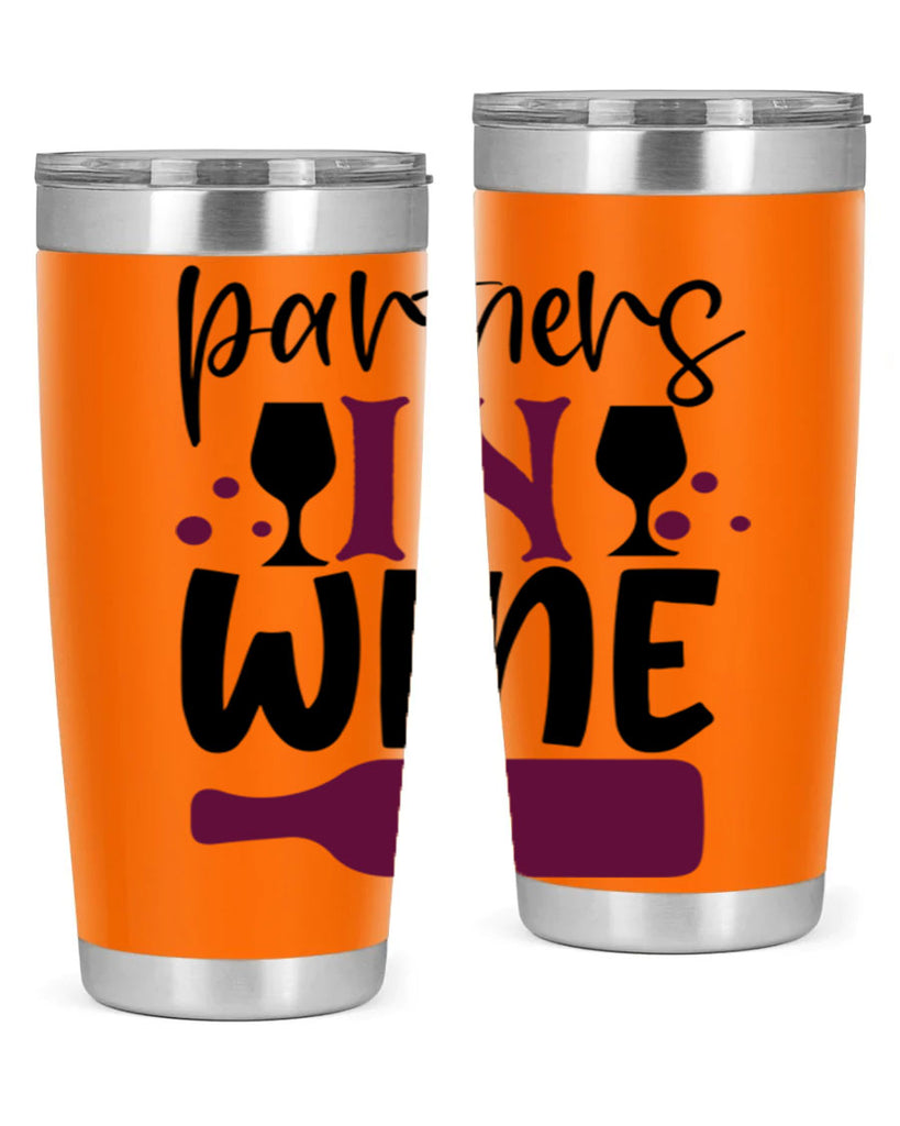 partners in wine 176#- wine- Tumbler