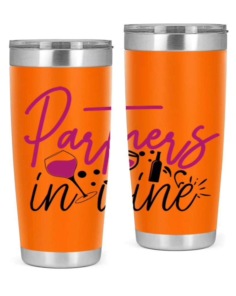 partners in wine 177#- wine- Tumbler