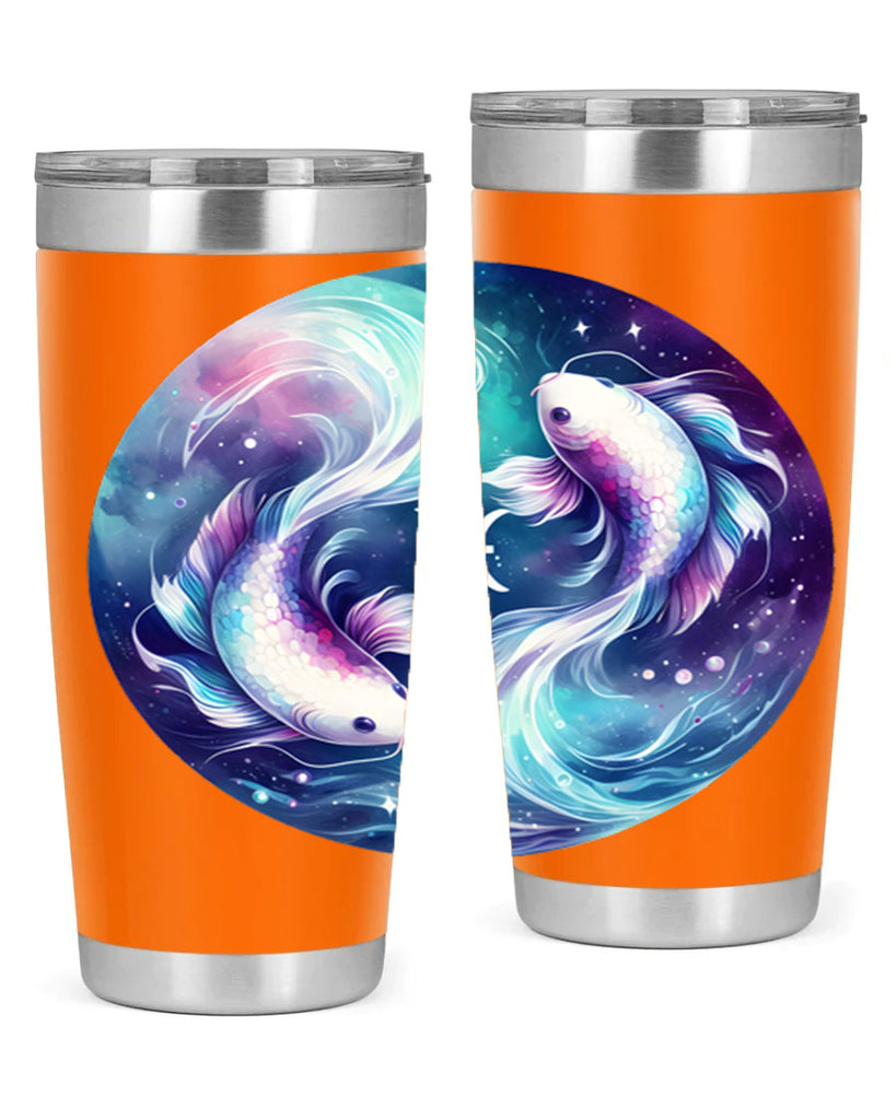 pisces 350#- zodiac- Tumbler