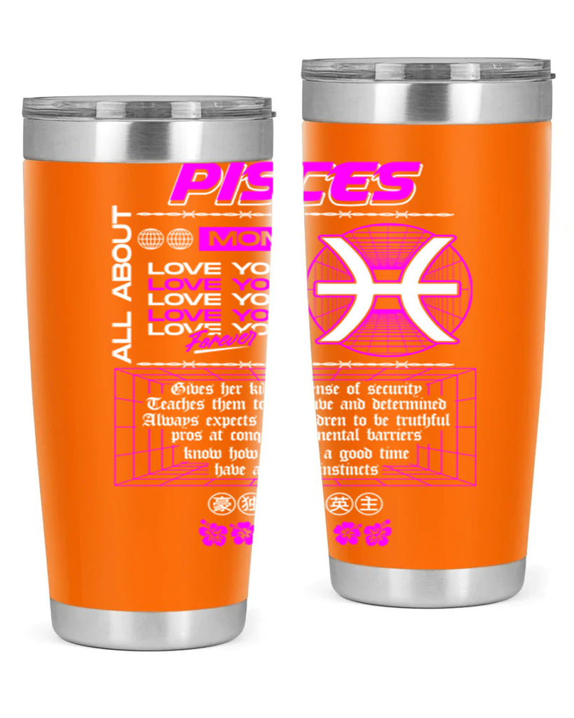 pisces 357#- zodiac- Tumbler