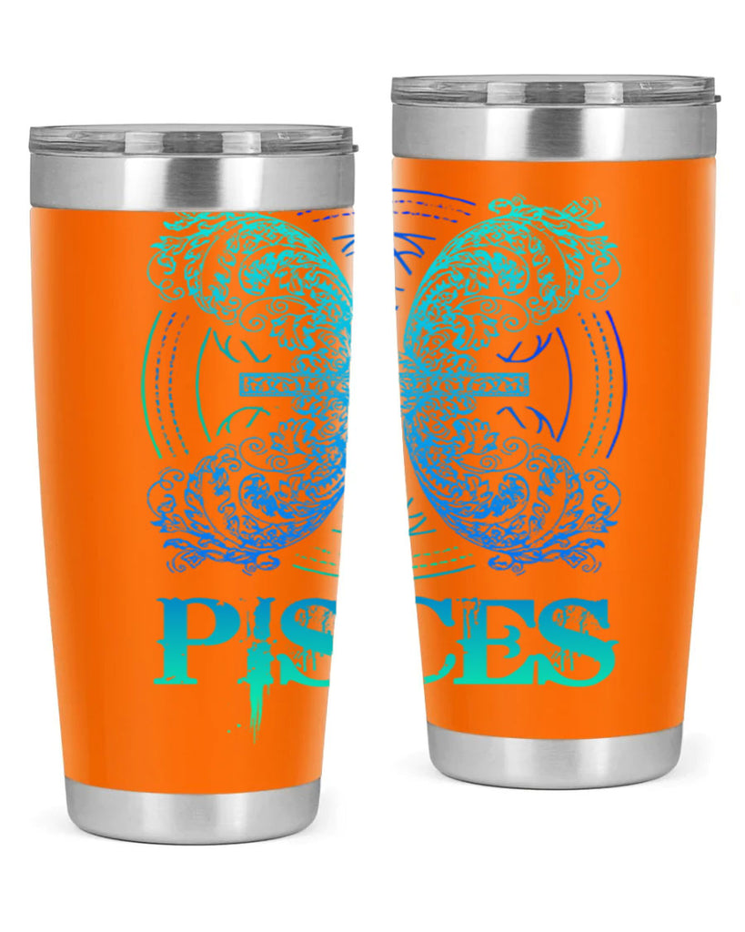 pisces Zodiac 381#- zodiac- Tumbler