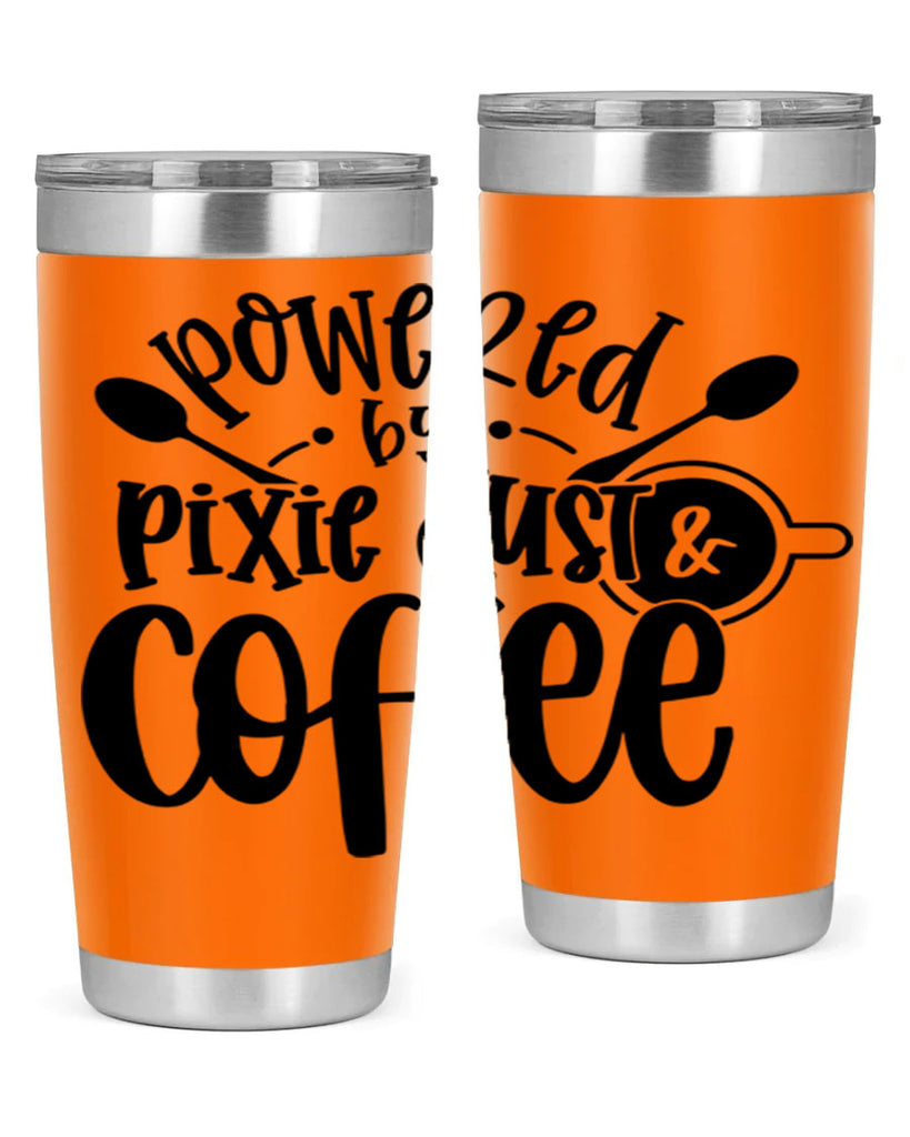 powered by pixie dust coffee 42#- coffee- Tumbler