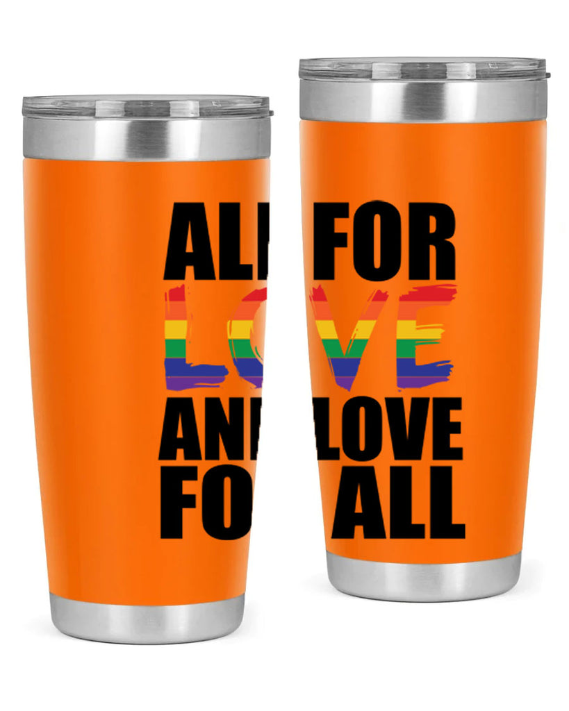 pride love for all 65#- lgbt- Tumbler