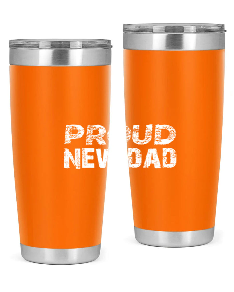 proud new dad 70#- dad- Tumbler