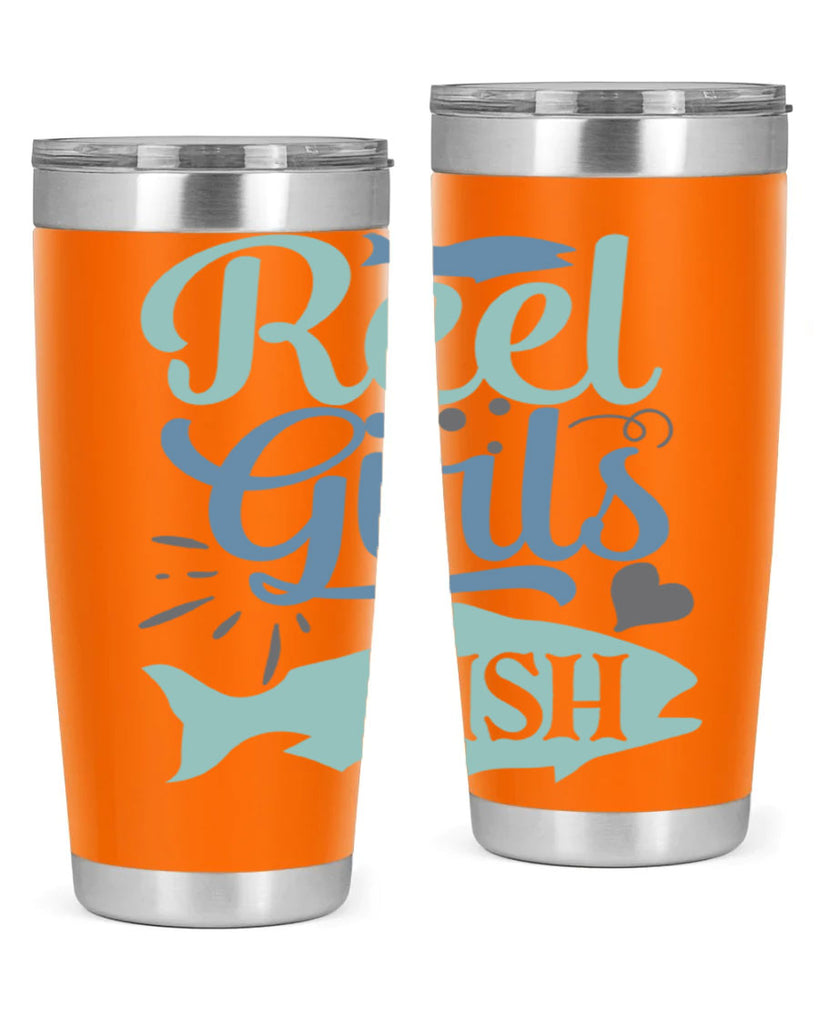 reel girls fish 198#- fishing- Tumbler