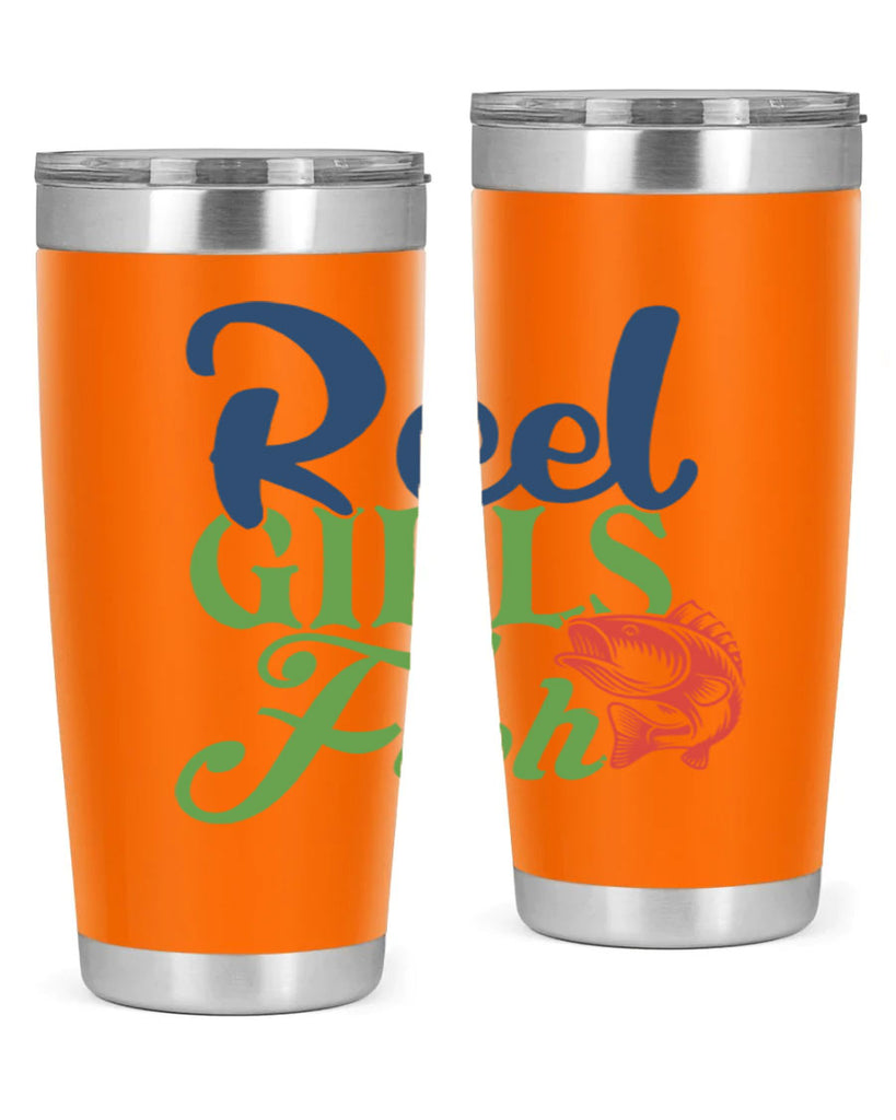 reel girls fish 199#- fishing- Tumbler