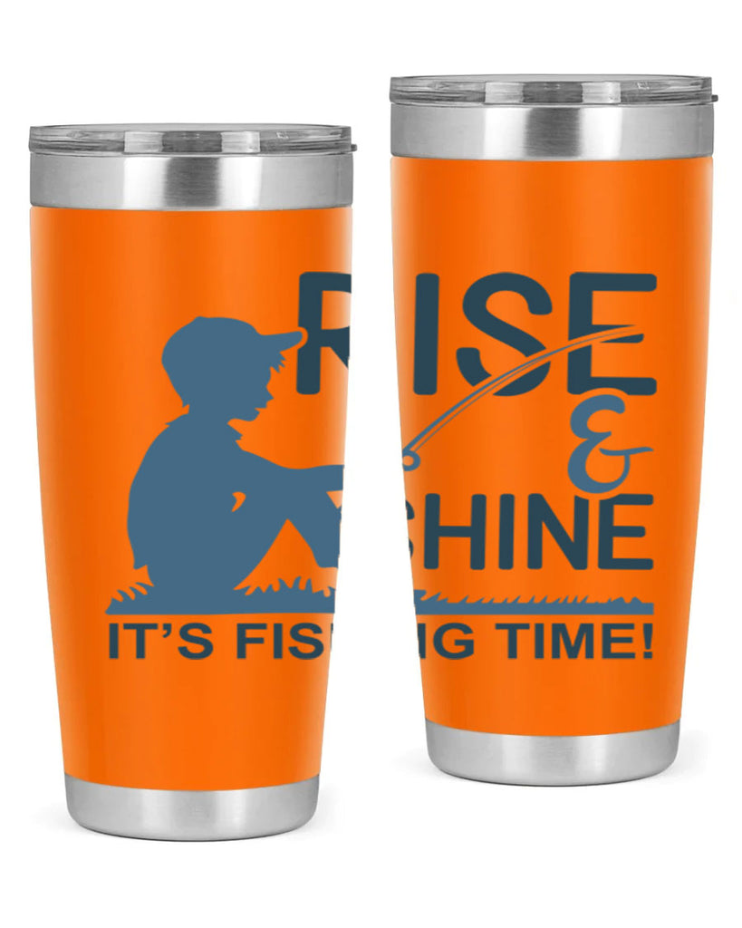 rise shine 41#- fishing- Tumbler