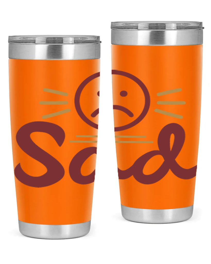 sad 5#- fathers day- Tumbler