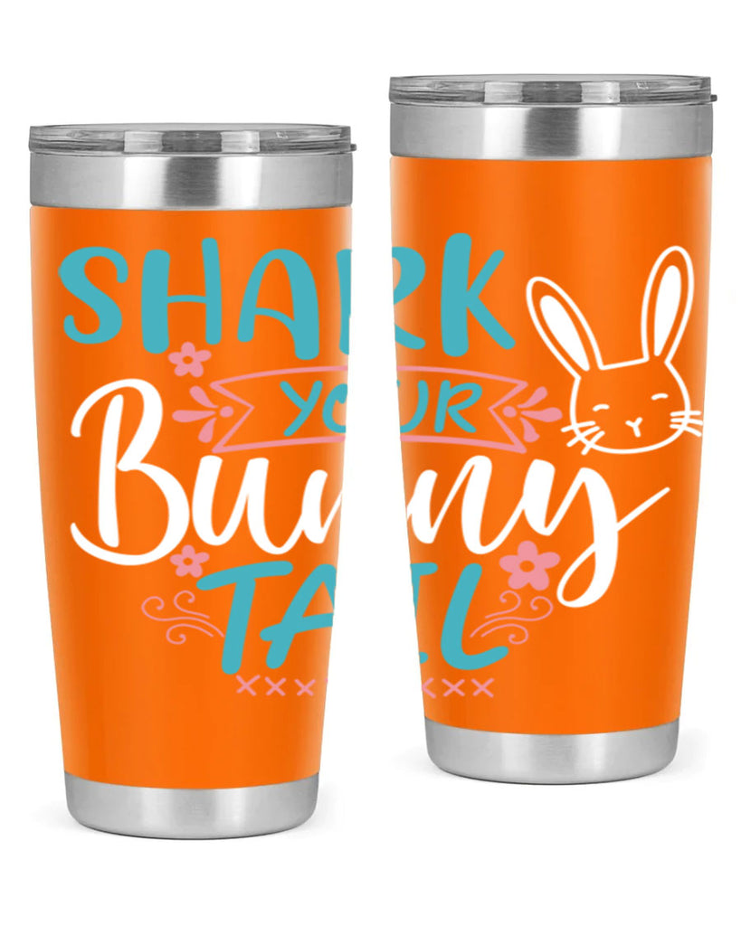 shark your bunny tail 9#- easter- Tumbler