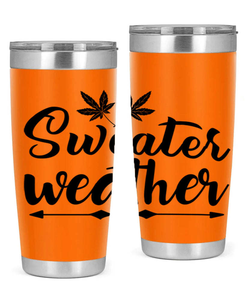 sweater weather 581#- fall- Tumbler