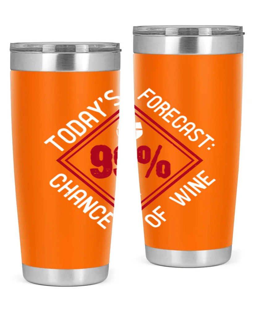 today’s forecast chance of wine of wine 115#- wine- Tumbler