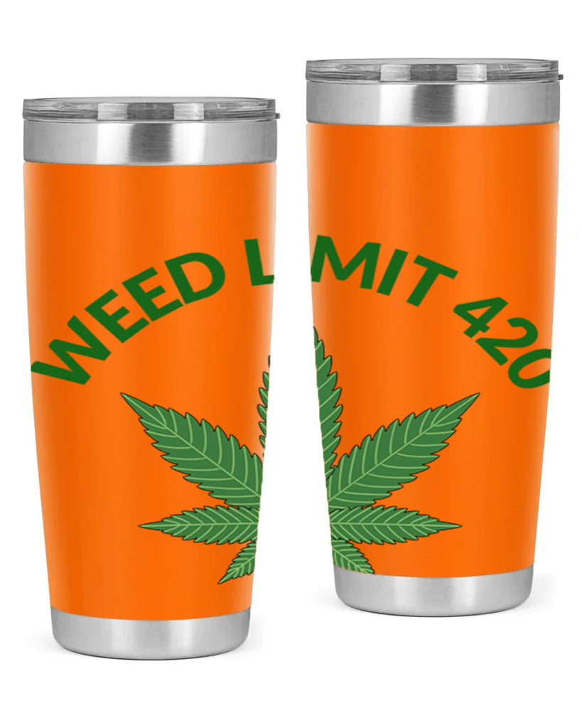 weed limit 420 sd 293#- marijuana- Tumbler