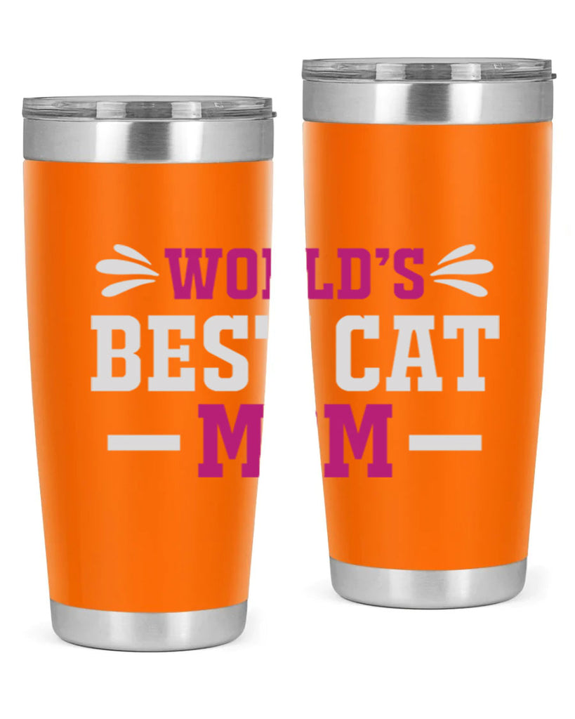 world’s best cat mom 17#- mom- Tumbler