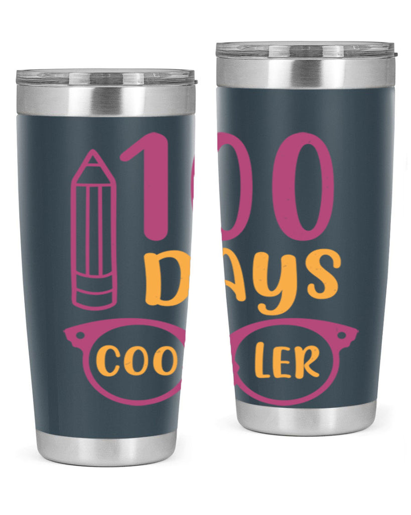 2 days cooler 42#- 100 days of school- Tumbler