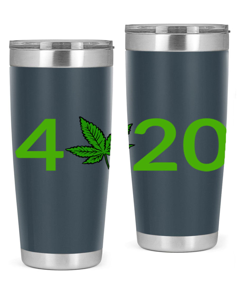 4 cannabis 20#- marijuana- Tumbler