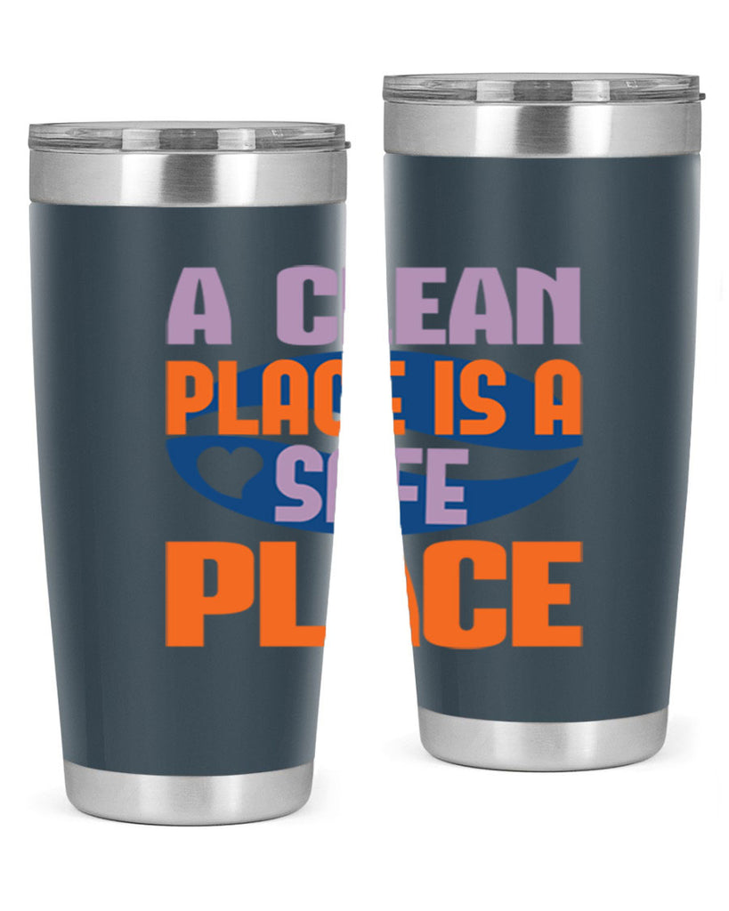 A clean place is a safe place Style 39#- cleaner- Cotton Tank